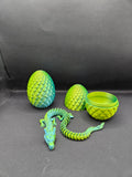 Dragon Eggs green & yellow