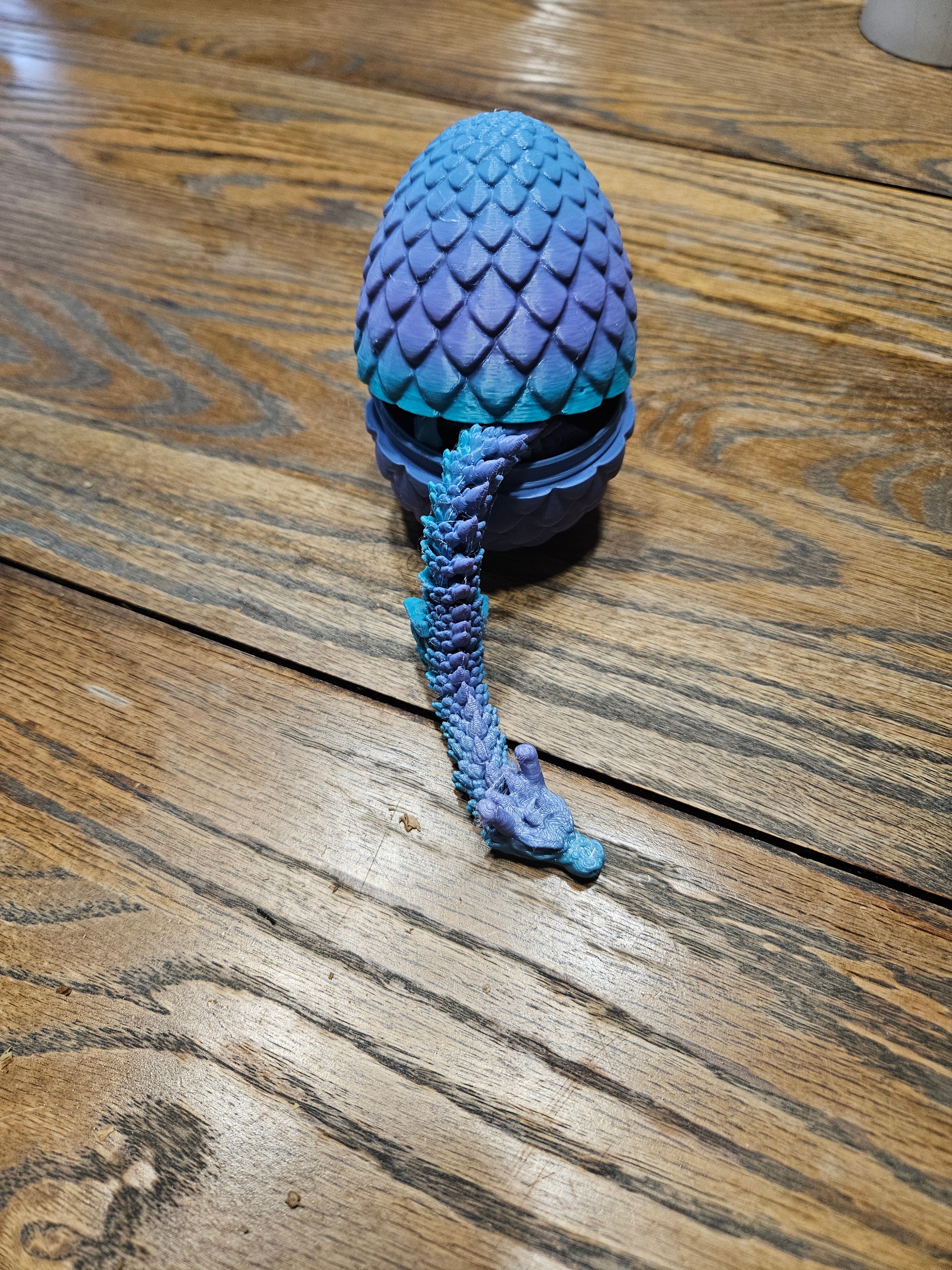 Dragon Eggs purple blue teal